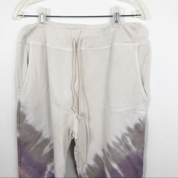 Daydreamer Dusty Rose Tie Dye Sweatpants Joggers - Picture 3 of 11